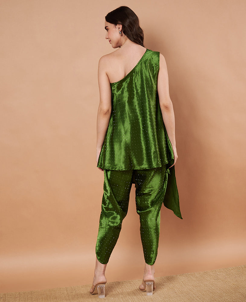 Green Siroski Cord Set