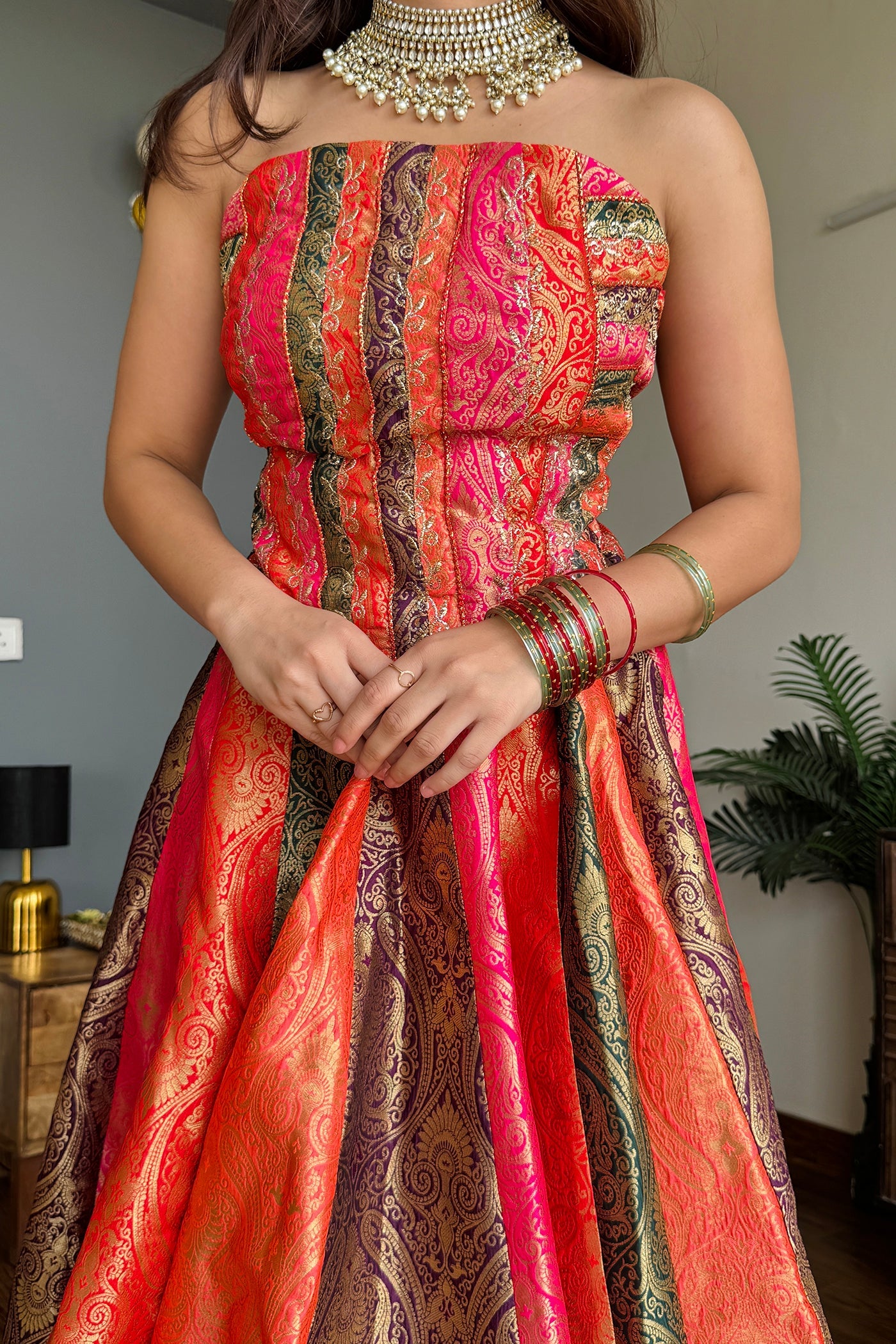 Raagini Kinkhab Lehanga