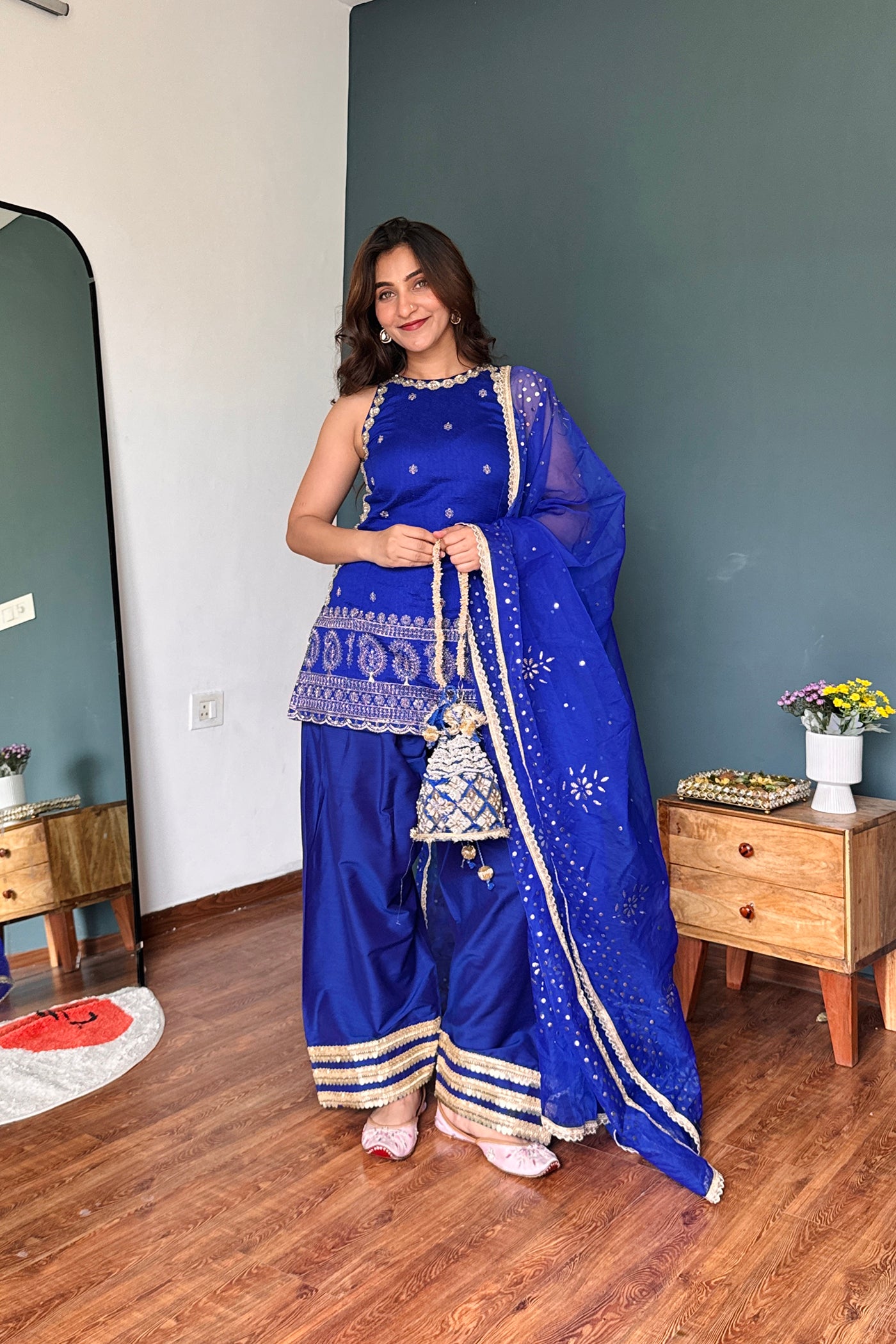Electric Empress Farshi Salwar Set