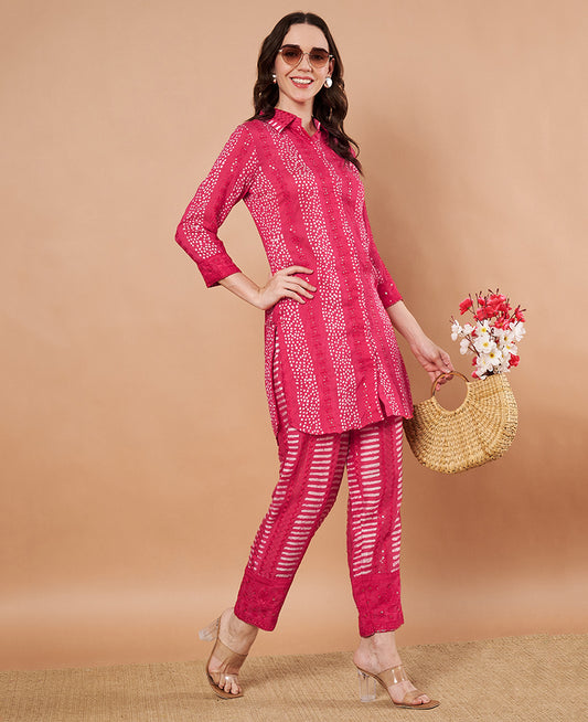 Cherry Batic Cordset