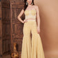 Yellow Chandani Cordset Sharara