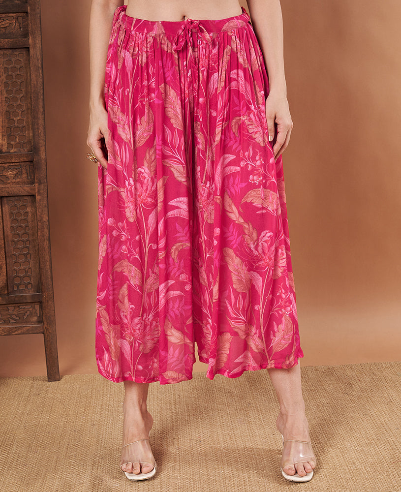 Rose Digital Kurta Plazzo