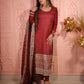 Holly Rose Silk Kurta with Dupatta