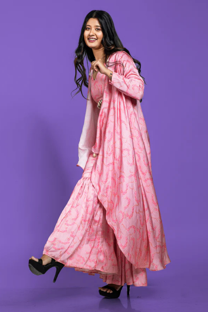 Palazzo Jacket Indo-Western