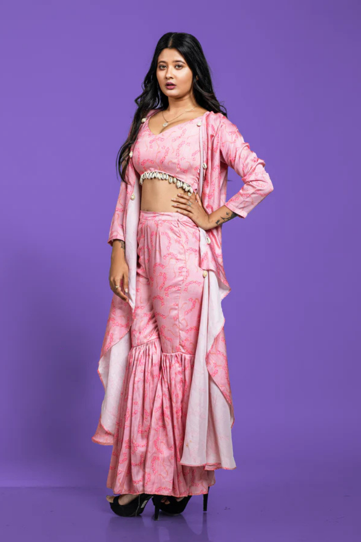 Palazzo Jacket Indo-Western