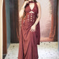Wine Whimsy Draped Skirt Set