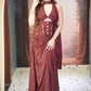Wine Whimsy Draped Skirt Set