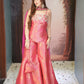 Gulabi Zari Brocade Corset Set