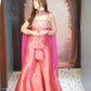 Gulabi Zari Brocade Corset Set