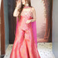 Gulabi Zari Brocade Corset Set