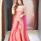 Gulabi Zari Brocade Corset Set