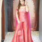 Gulabi Zari Brocade Corset Set