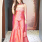 Gulabi Zari Brocade Corset Set