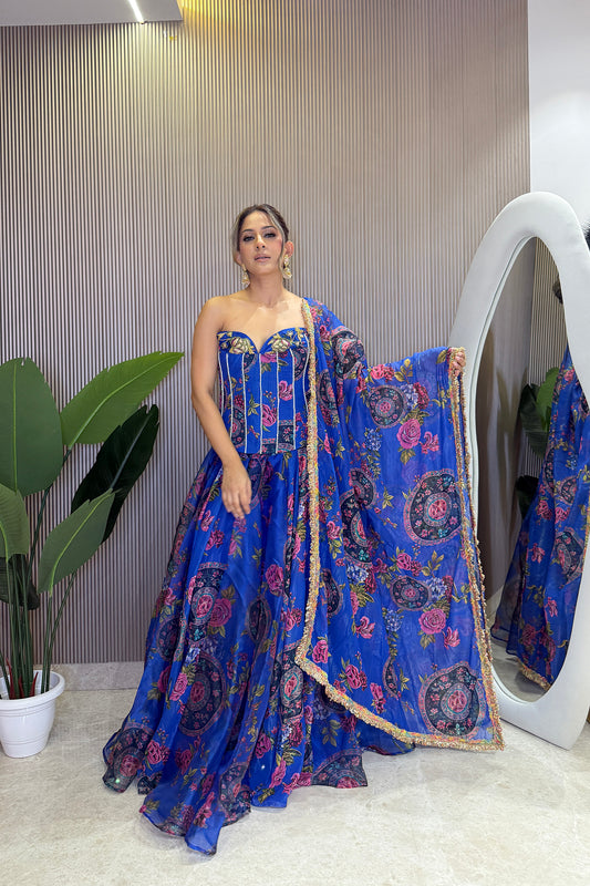 Blue Bawaal Set