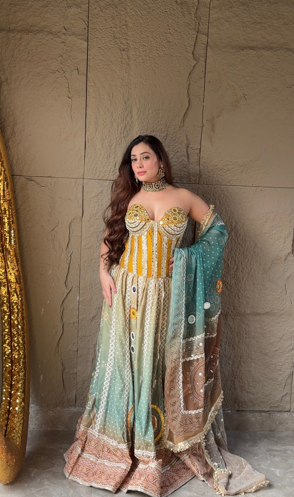 Pickling Pistachio Corset Leganga