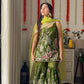 Jungle Green Sharara Kurta