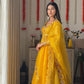 Saffron Gold Amber Lehanga Dupatta