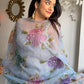 Phool Baadal Organza Palazzo Set