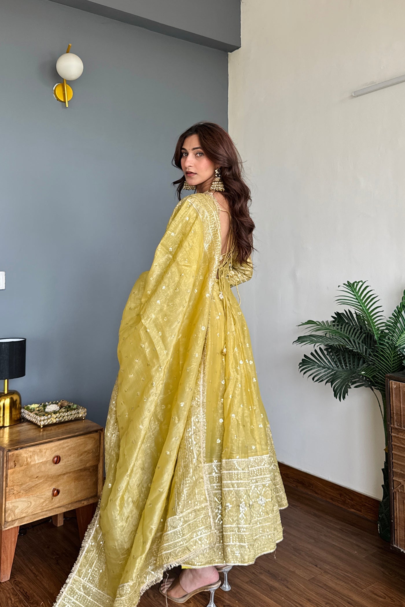 GendaMeher Anarkali Set