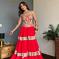 KumkumMeher Corset Lehanga Set