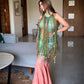 Rangrez Tassel Drape Set