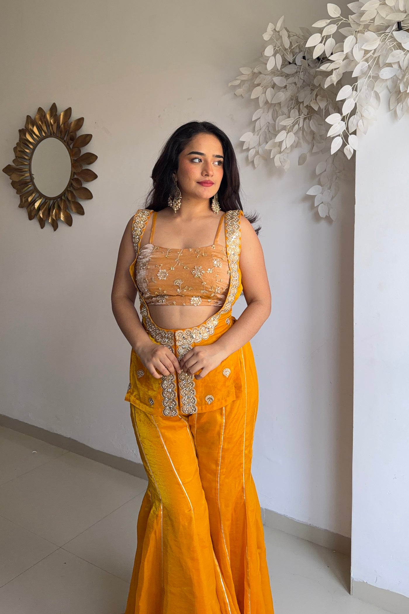 Buttercup Haldi Babe Set
