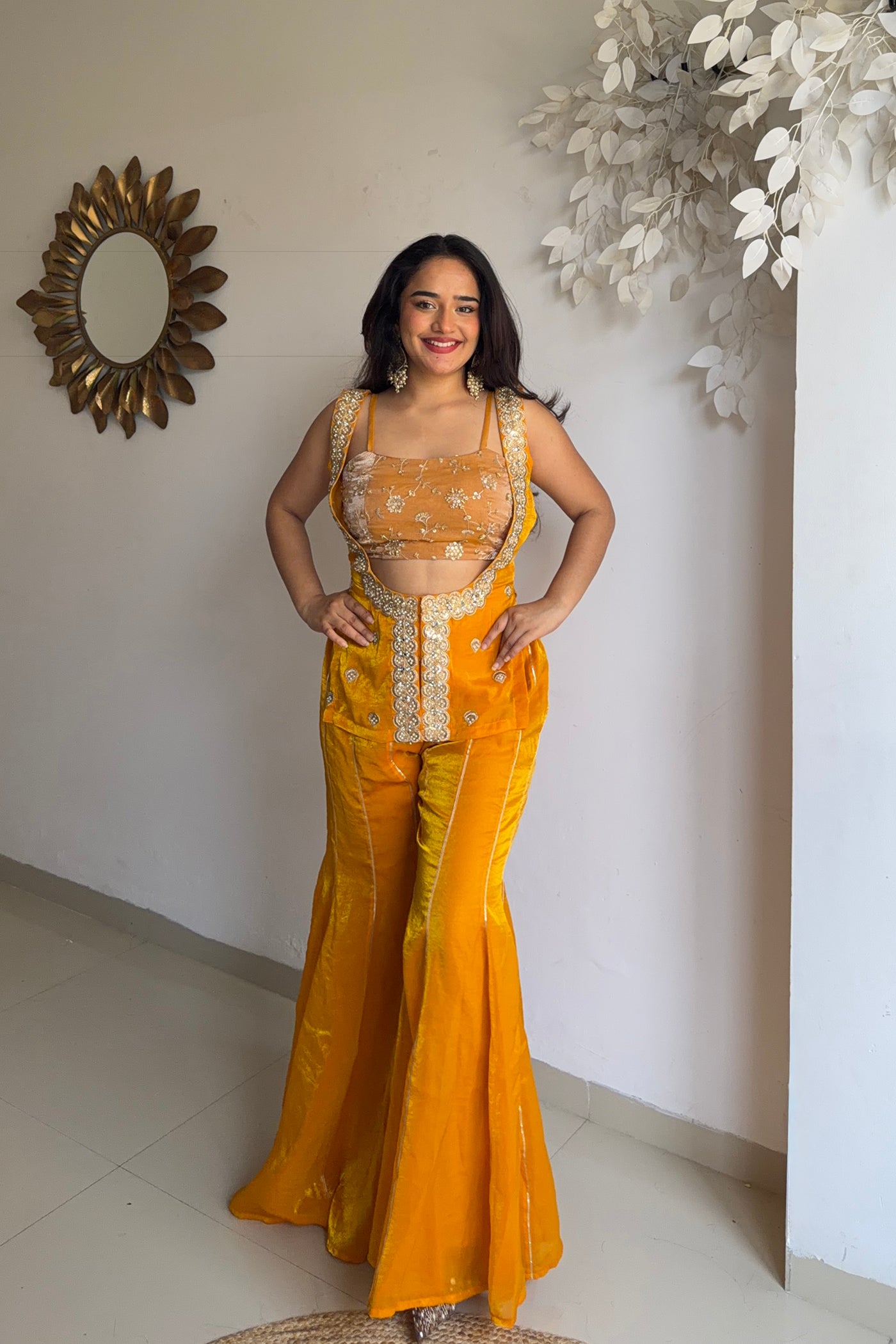 Buttercup Haldi Babe Set