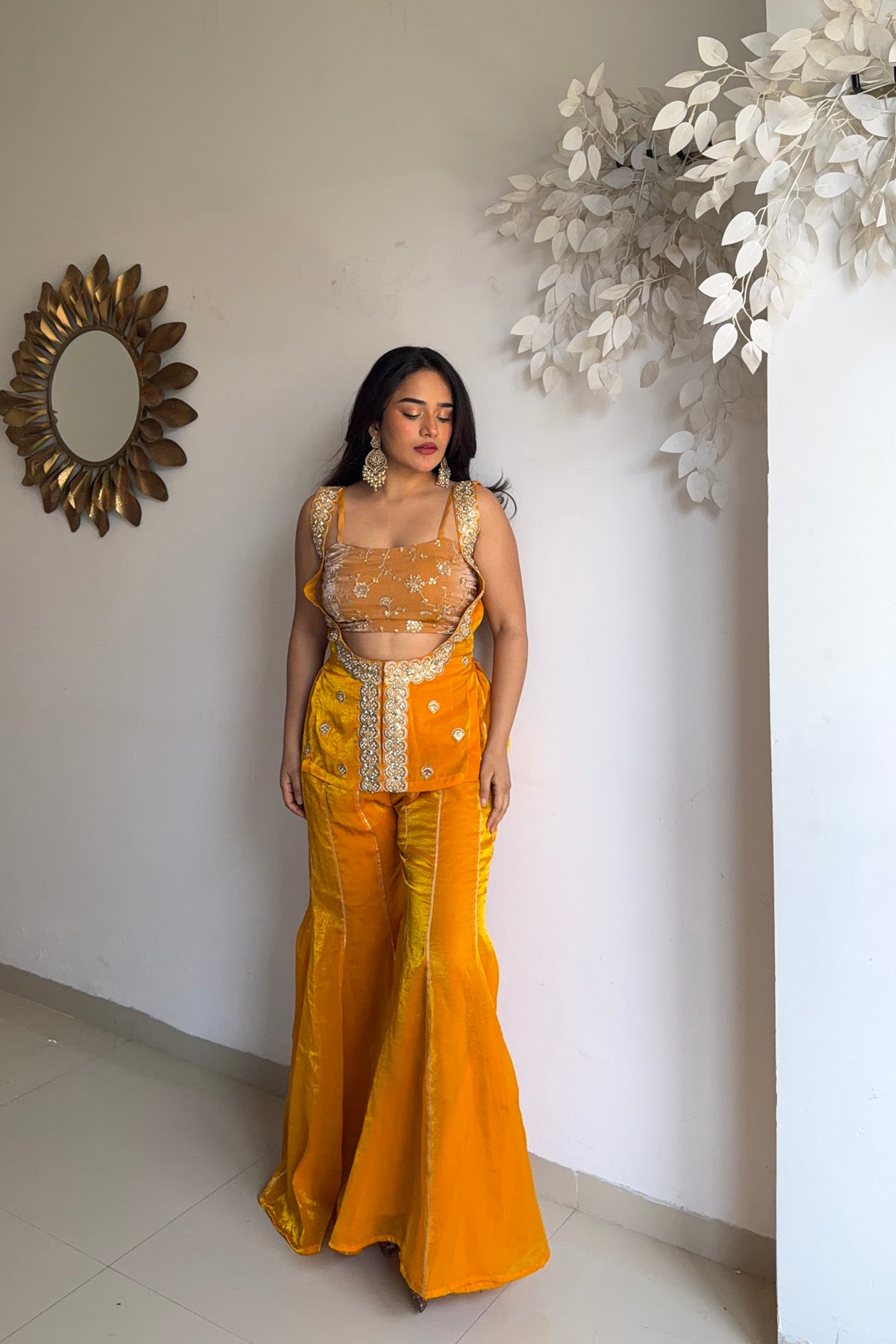 Buttercup Haldi Babe Set