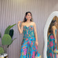 Paisley Garden Corset Ensemble