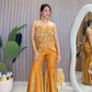 Marigold Muse Corset & Flared Pants Set