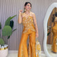 Marigold Muse Corset & Flared Pants Set