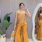 Marigold Muse Corset & Flared Pants Set