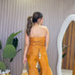Marigold Muse Corset & Flared Pants Set