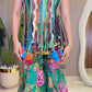 Carnival Bloom Tassel Co-ord Set