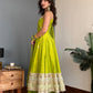 Aarika Lime Green Anarkali Set