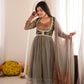 Zohra Earth Luxe Silk Jacket Anarkali Set