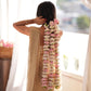 Champagne Grace Golden Foil Fish-Cut Skirt Set