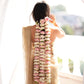 Champagne Grace Golden Foil Fish-Cut Skirt Set