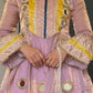 Lavender Noor Peplum & Flared Pants Set
