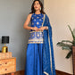Neela Gold Sharara Kurta with Dupatta