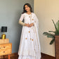Safed Gota Anarkali