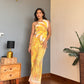 Yellow Cutout Jumpsuit