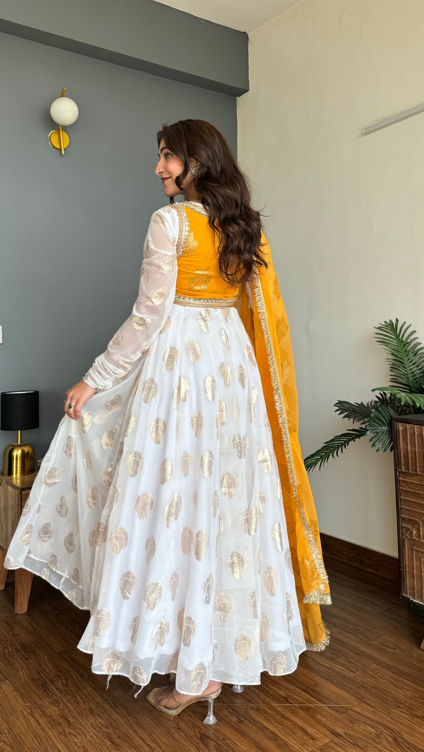 Zivara Jacquard Festive Ensemble Set