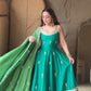 Ziya Emerald Anarkali Set
