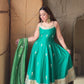 Ziya Emerald Anarkali Set