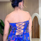 Blue rushed Bawaal Set