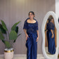Midnight Nautanki Pre-Draped Saree Set