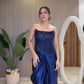 Midnight Nautanki Pre-Draped Saree Set
