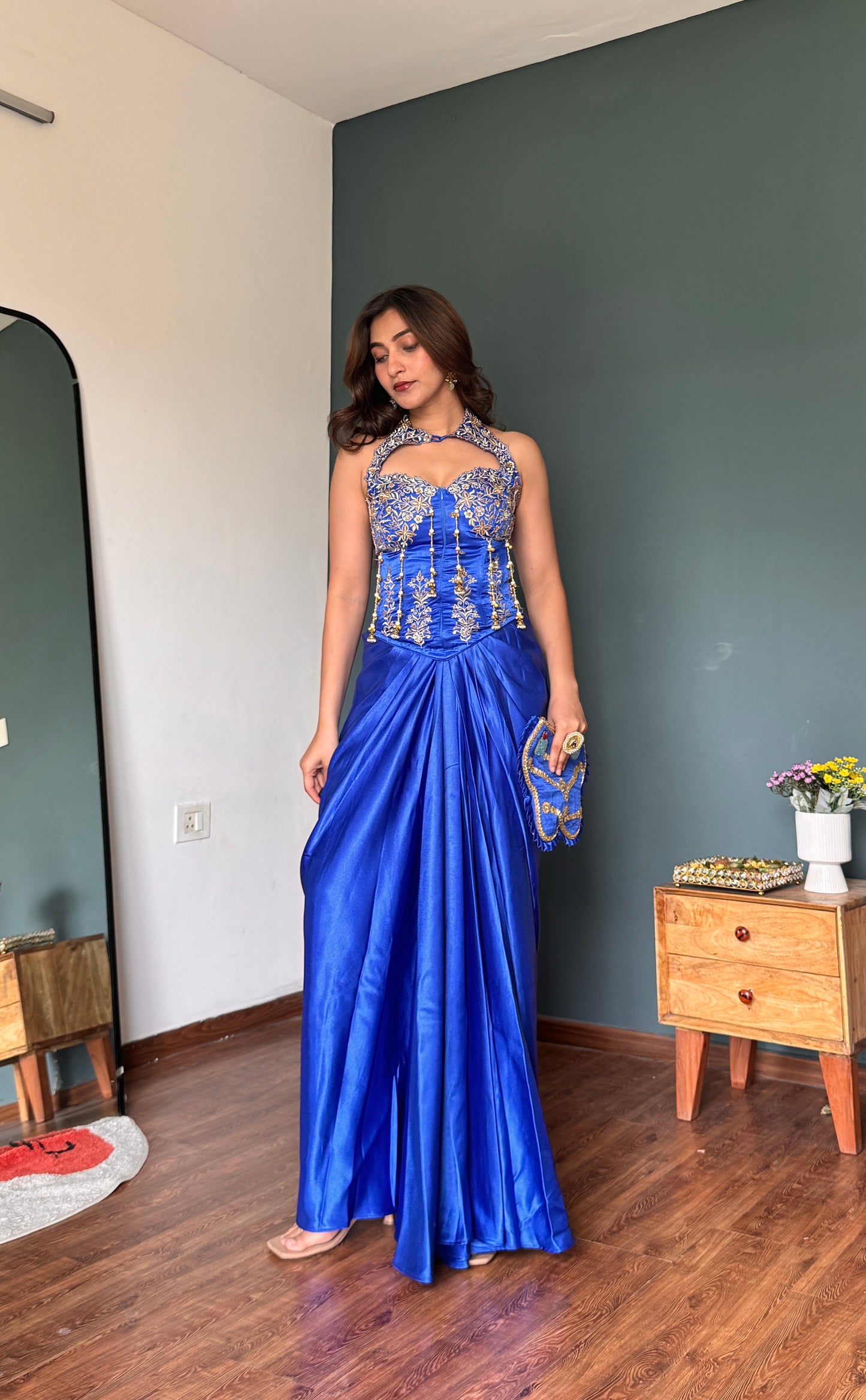 Neelambara Drape Set
