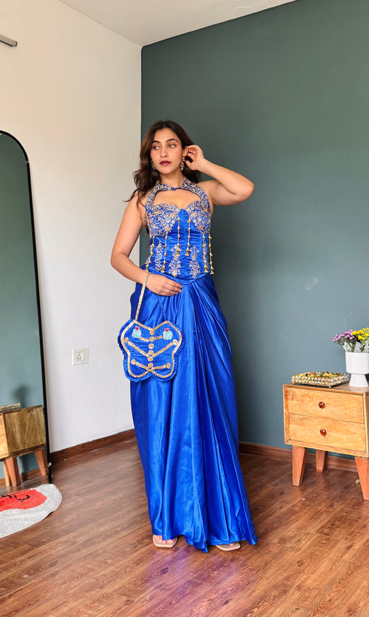 Neelambara Drape Set